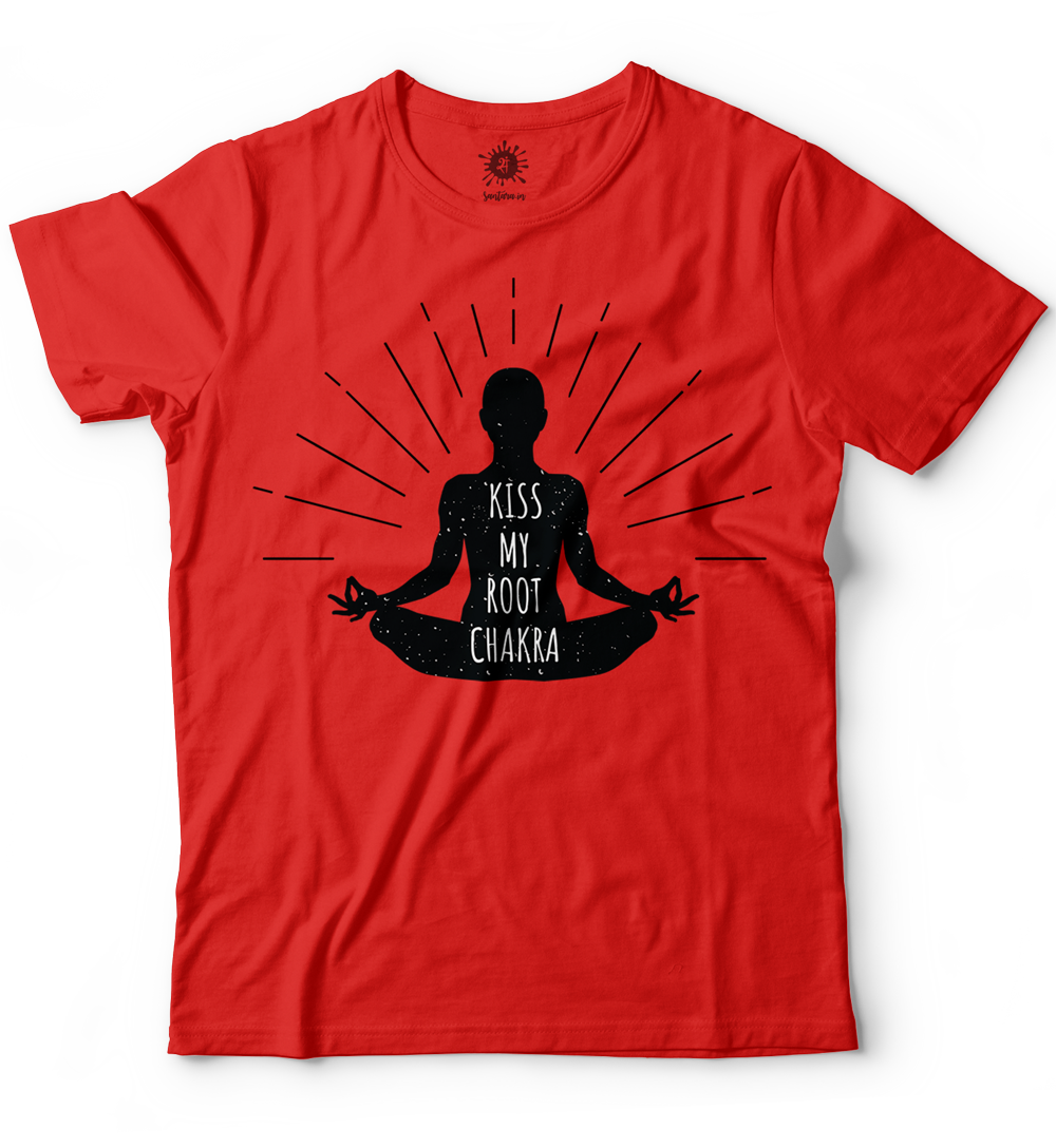 Kiss My Root Chakra | Funny Yoga Shirt